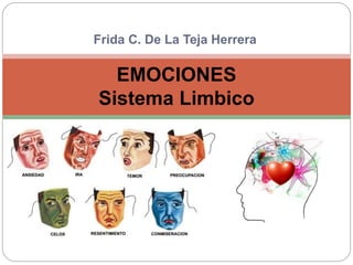Frida C. De La Teja Herrera
EMOCIONES
Sistema Limbico
 