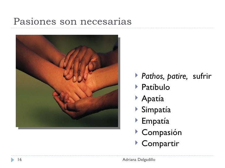 Emociones pasiones y sentimientos