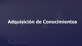 Adquisición de Conocimientos
 