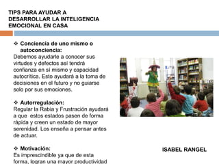 Isabel Randel Emocion pensamiento y accion isabel rangel | PPTX