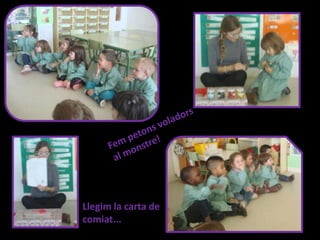 Llegim la carta de
comiat...

 