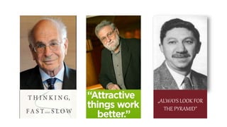 29
„ALWAYS LOOK FOR
THE PYRAMID”
 