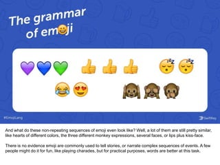 The Linguistic Secrets Found in Billions of Emoji - SXSW 2016 presentation  Slide 44