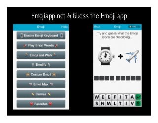 Emojiapp.net & Guess the Emoji app
 