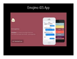 Emojimo iOS App
 