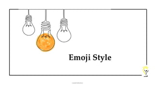 فكرة Emoji Style
