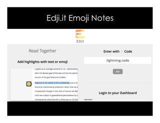 Edji.it Emoji Notes
 