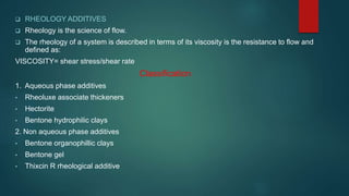 Emollients and rheology formulation of building block | PPTX
