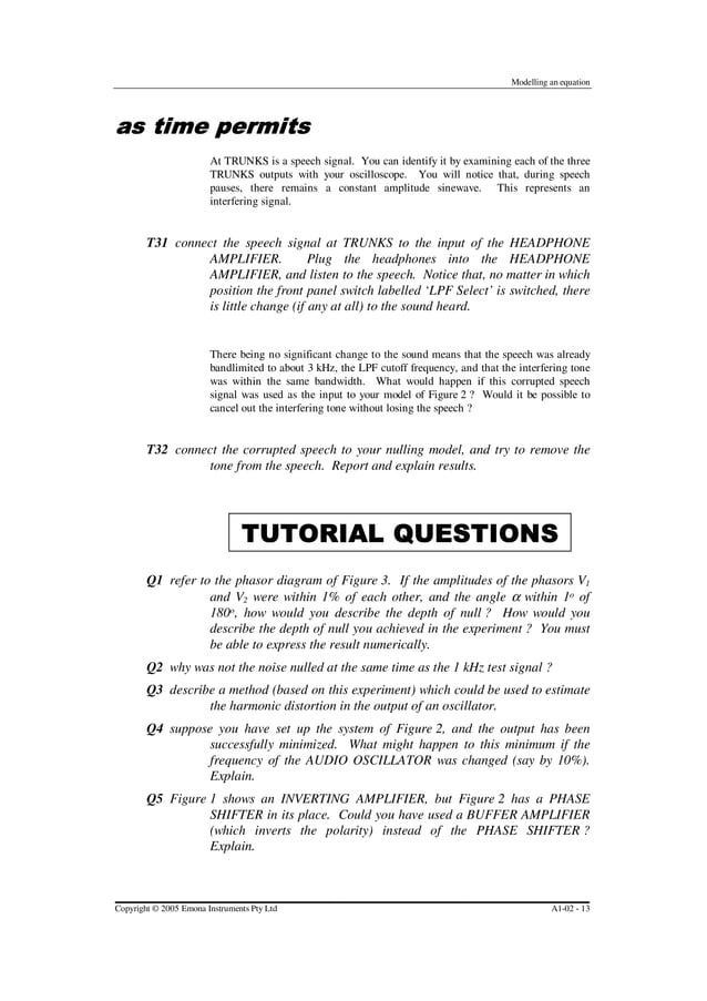 Emona tims-analog-communication-part1 2 | PDF | Digital Audio ...