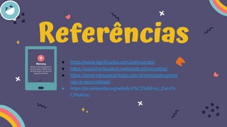 ● https://www.significados.com.br/emocoes/
● https://paulohorta-psicb.webnode.pt/conceitos/
● https://www.vanusacardoso.com.br/emocoes-prima
rias-e-secundarias/
● https://pt.wikipedia.org/wiki/Ant%C3%B3nio_Dam%
C3%A1sio
Referências
 