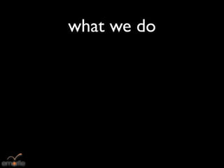what we do
 