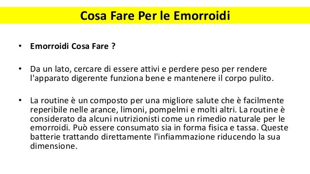 A donne incinte da emorroidi che è possibile