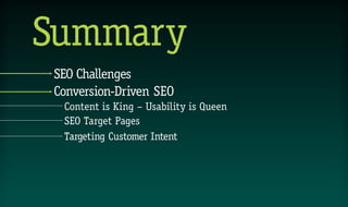 Conversion-Driven SEO