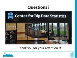 Questions?
Thank you for your attention !!
 