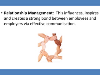 The four key domains of Emotional Intelligence