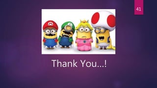 Thank You…!
41
 