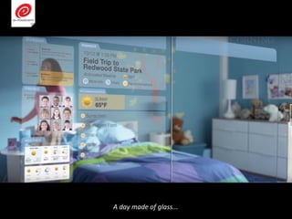 A day made of glass...
 