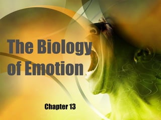 The Biology of Emotion Chapter 13 