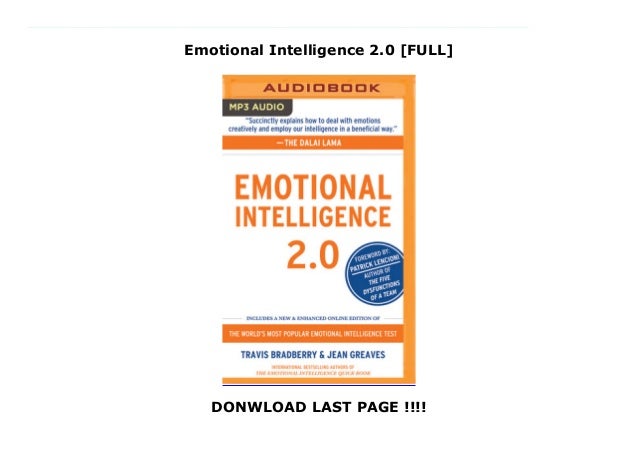 Emotional Intelligence 2 0 Download