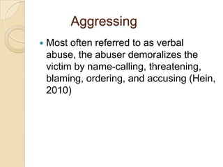 Emotional Abuse And The Effect On The Victim | PPTX