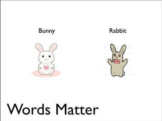 Bunny Rabbit
Words Matter
 
