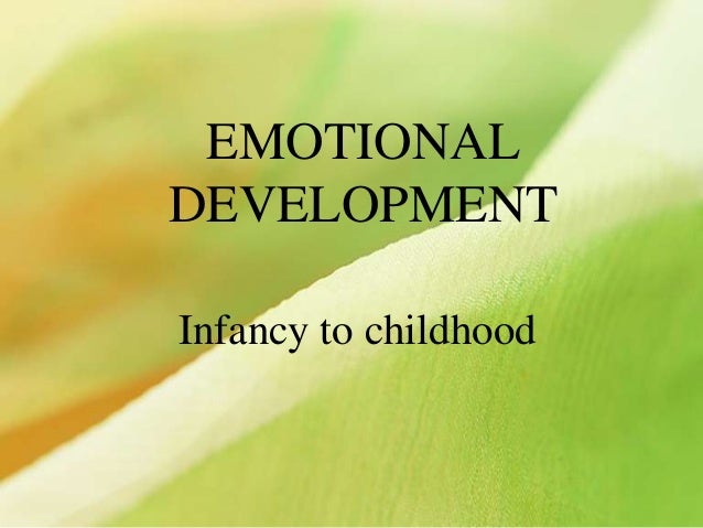 Emotional Development