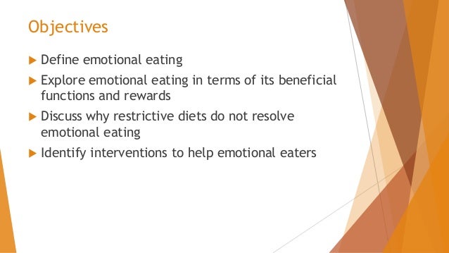 Emotional Eating Making Peace With Food