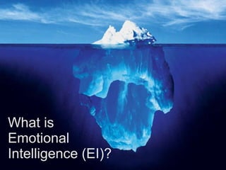 What is  Emotional  Intelligence (EI)? 