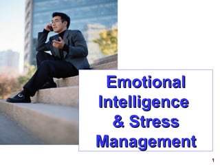 Emotional
Intelligence
  & Stress
Management
               1
 