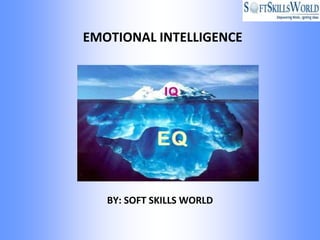 EMOTIONAL INTELLIGENCE




   BY: SOFT SKILLS WORLD
 
