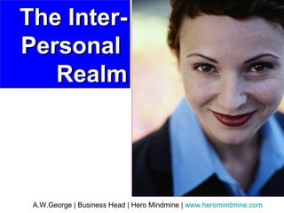 The Inter-Personal  Realm 