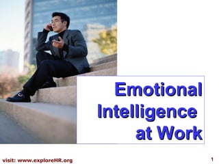 Emotional
                           Intelligence
                                at Work
visit: www.exploreHR.org                  1
 
