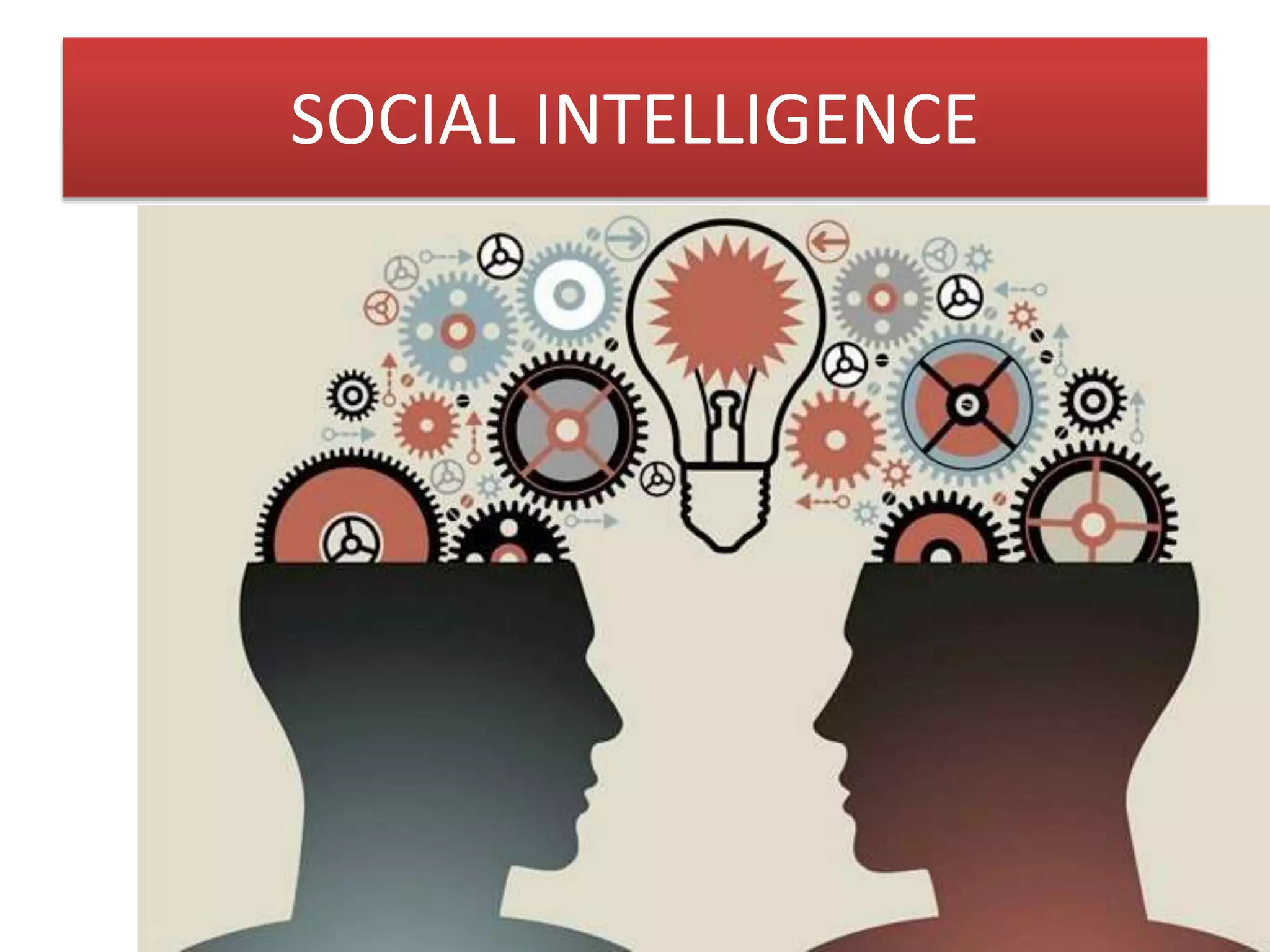 SOCIAL INTELLIGENCE
 