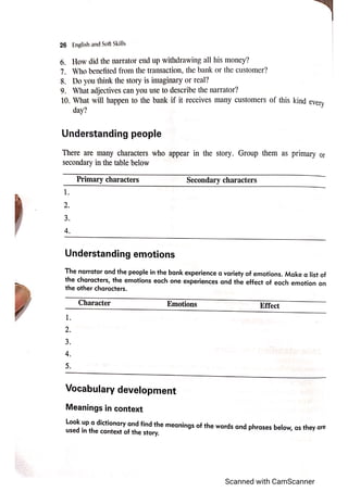 Emotional intelligence 