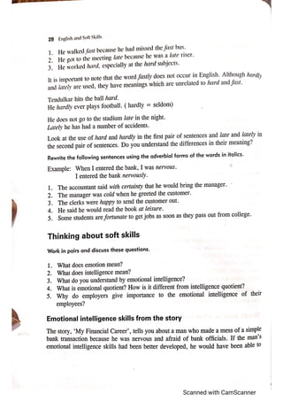 Emotional intelligence 