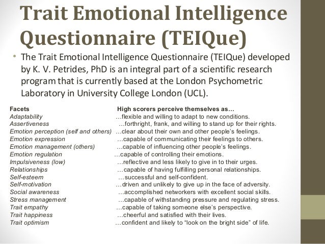 Emotional Intelligence Models