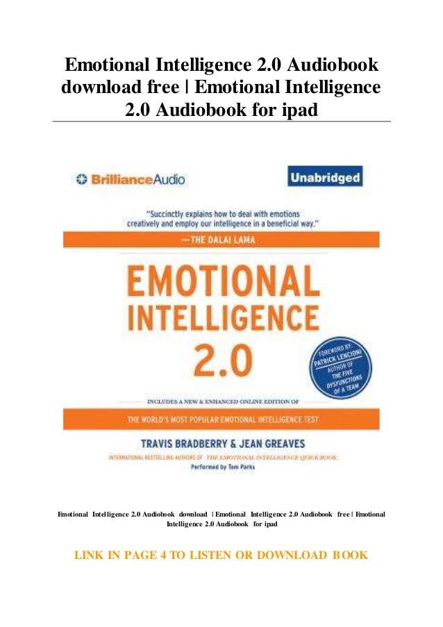 Emotional Intelligence 2 0 Audiobook Download Free Emotional Intell