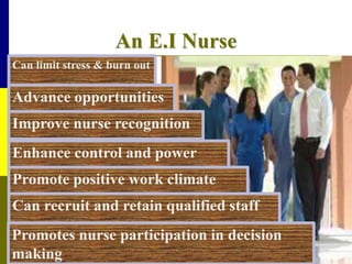 An E.I Nurse
 