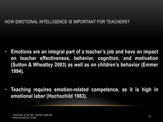 Ten Tips to Develop  Emotional Intelligence for Organizing Classroom Effectively
