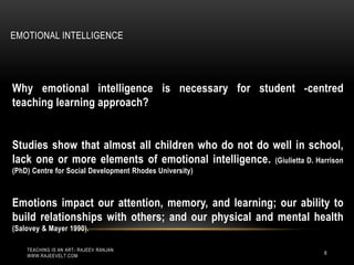 Ten Tips to Develop  Emotional Intelligence for Organizing Classroom Effectively