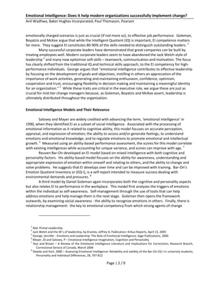 Emotional Intelligence Wadhwa Thomason Final
