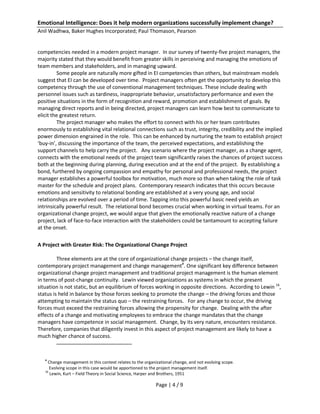 Emotional Intelligence Wadhwa Thomason Final