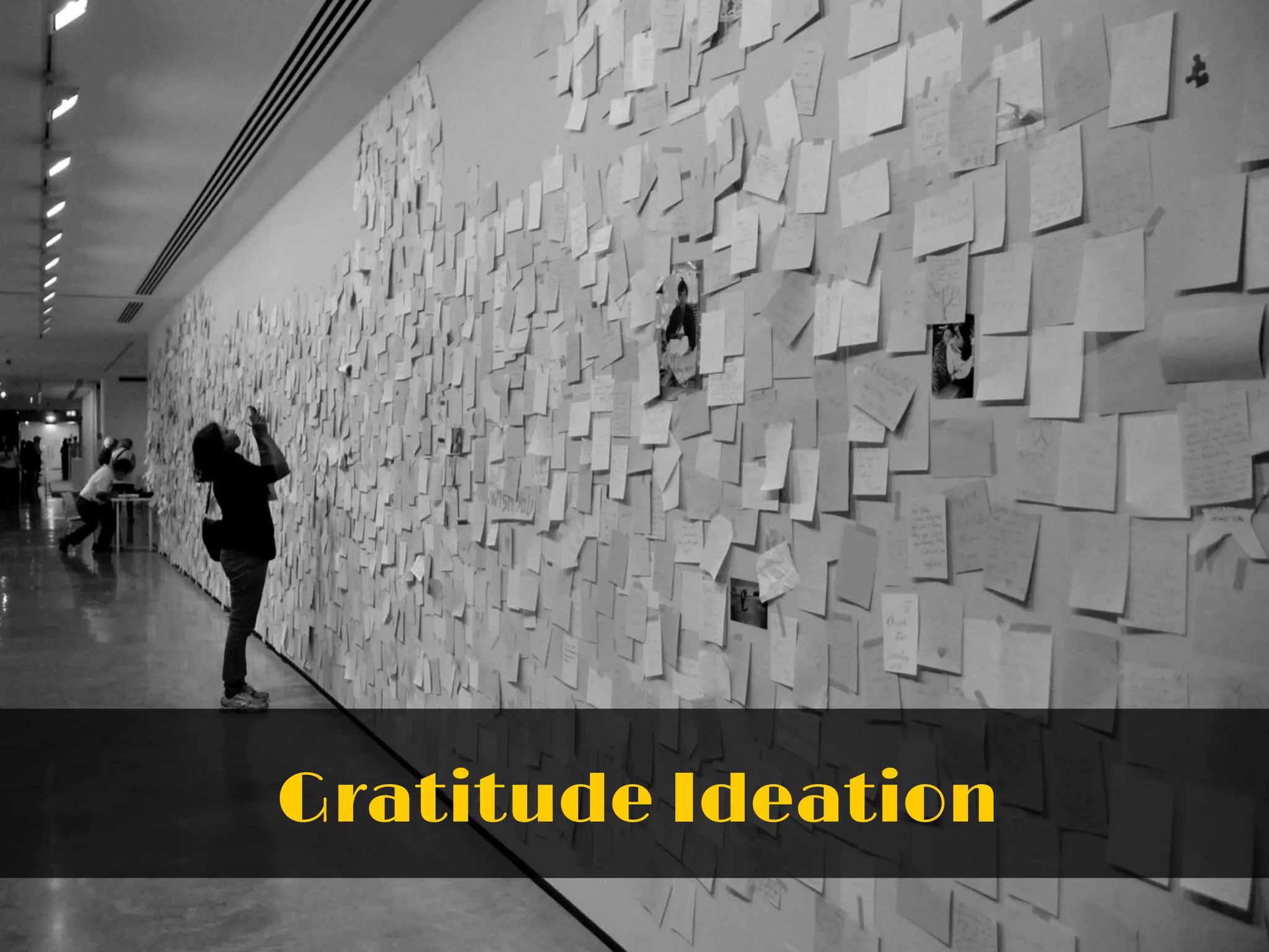 Gratitude Ideation
 