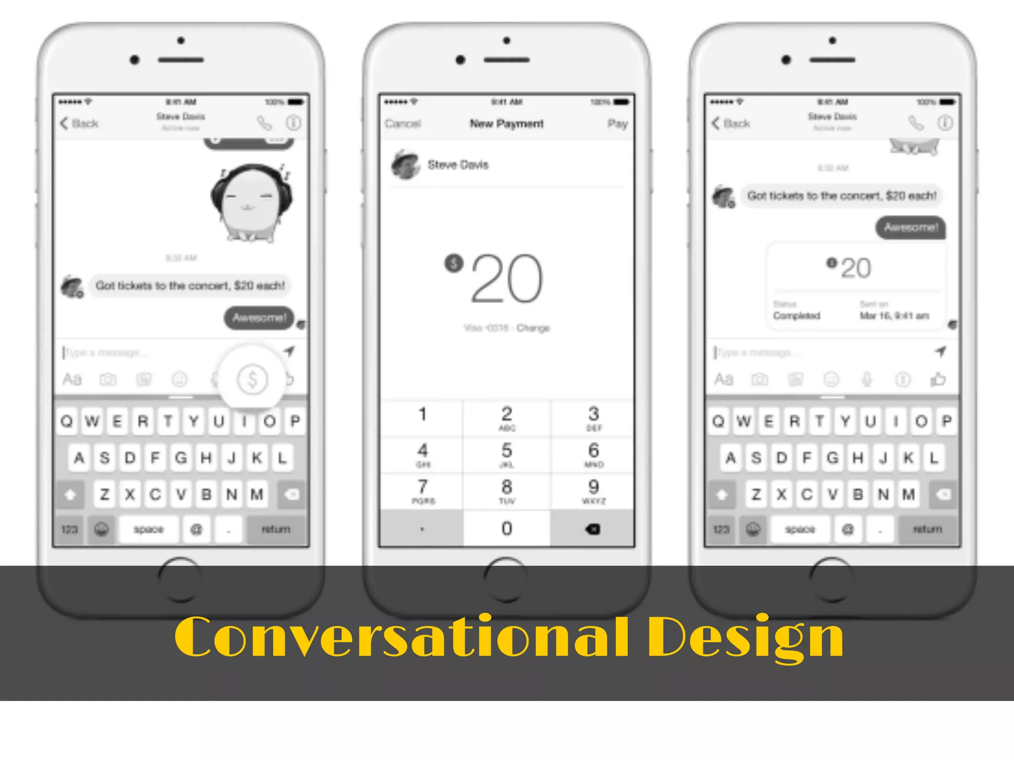 Conversational Design
 