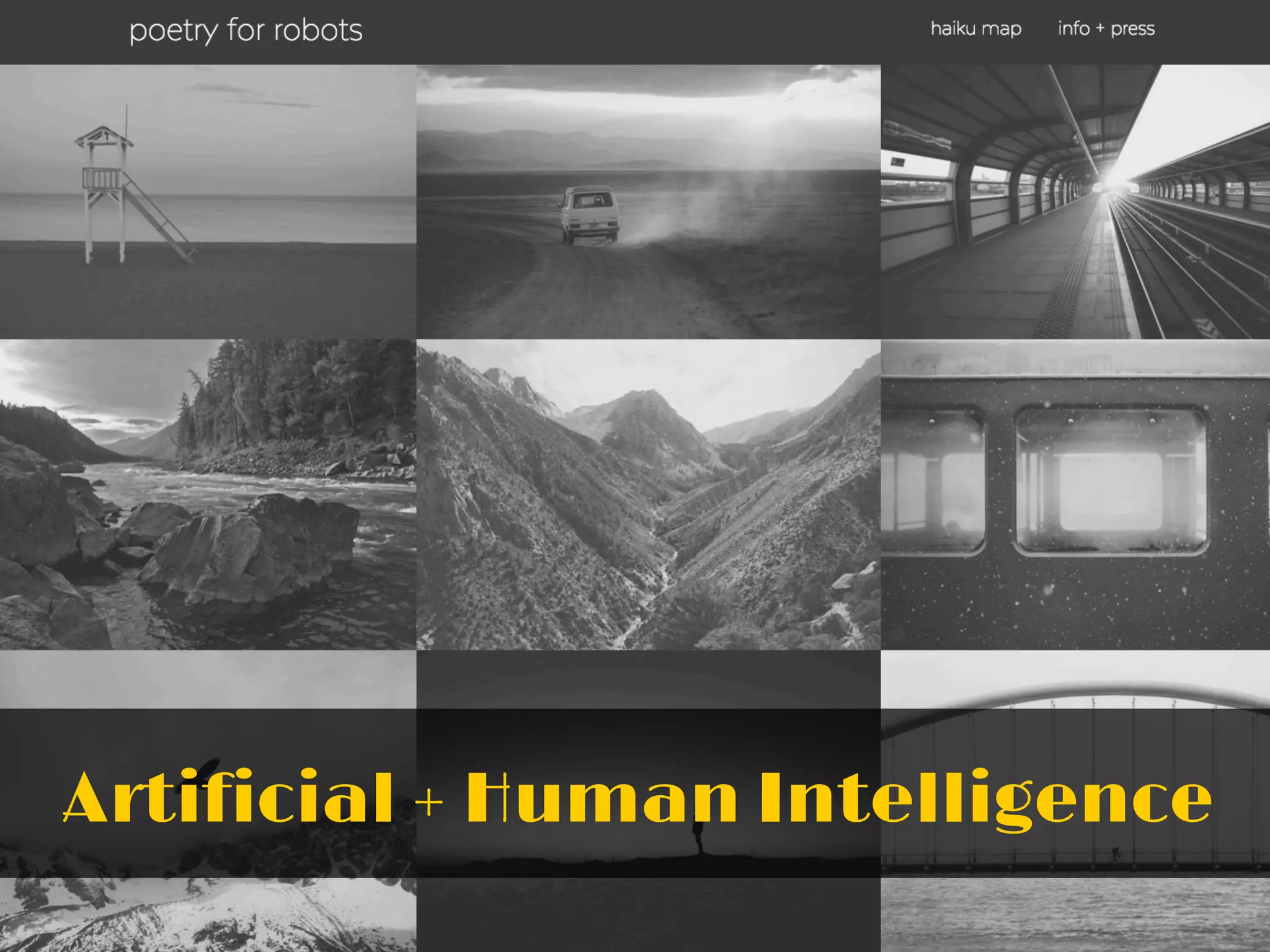 Artificial + Human Intelligence
 