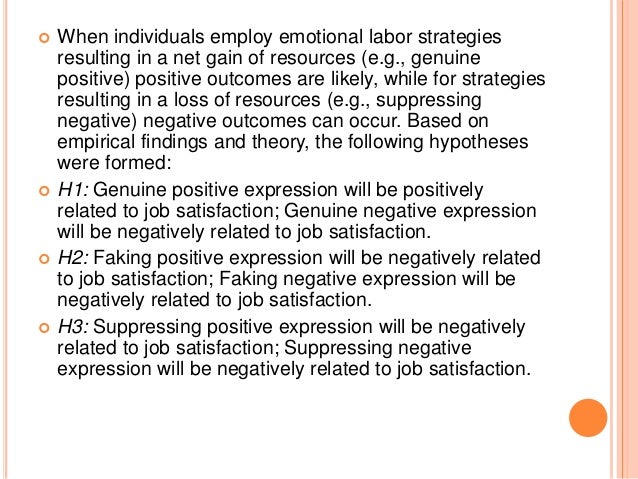 Emotional Labor