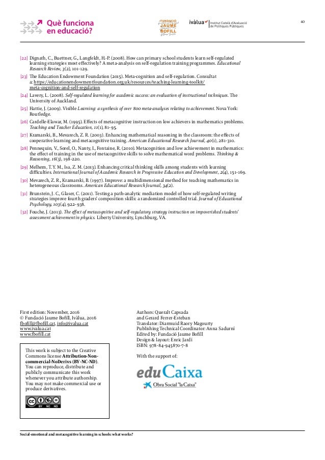 can schools effectively improve students self regulatory skills essay Students are more likely to feel confident about themselves as learners if they can rely on their own resources for completing assignments, studying for tests, and achieving success in school at the core of successful and lifelong learning, is self-regulation. can schools effectively improve students self regulatory skills essay Students are more likely to feel confident about themselves as learners if they can rely on their own resources for completing assignments, studying for tests, and achieving success in school at the core of successful and lifelong learning, is self-regulation.