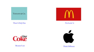 There’s Only One I’m Lovin’ it
Because I can Think Different
 