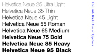 TheLittleBlackDressofTypefaces
 