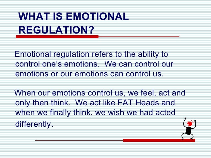 Emotional Regulation Lecture